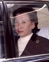Tanaka leaves office